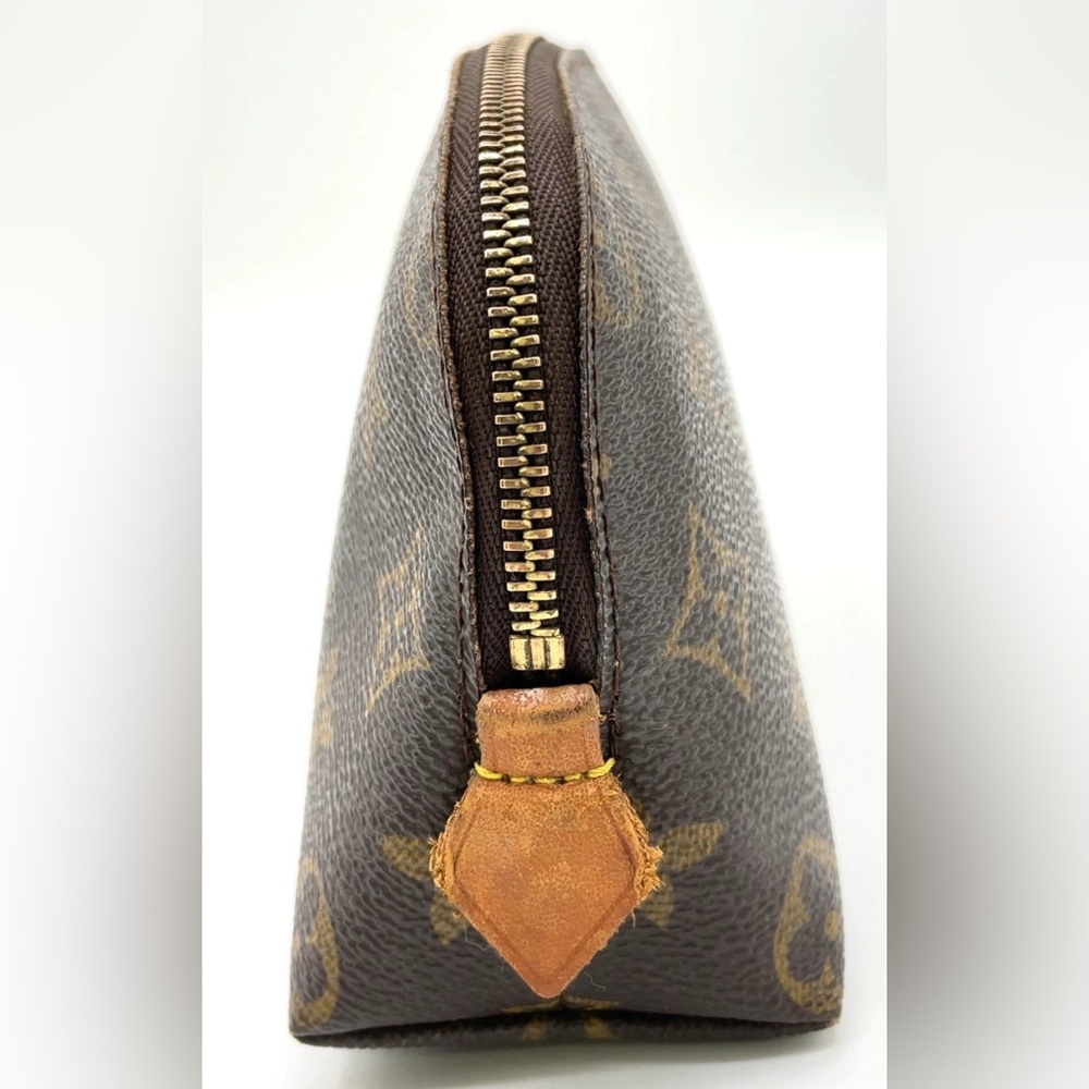 X SOLD X Auth LOUIS VUITTON Monogram Pochette Cosmetic Pouch - Picture 8 of 16